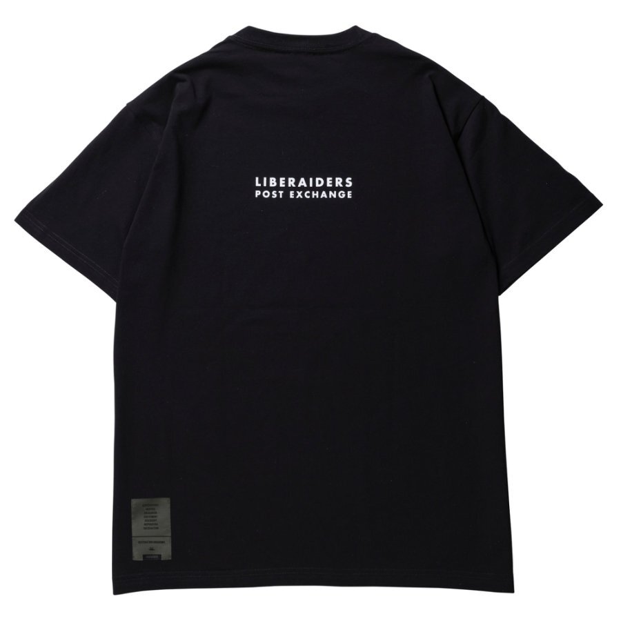 LIBERAIDERS PX LOGO TEE 896012501 BLACK