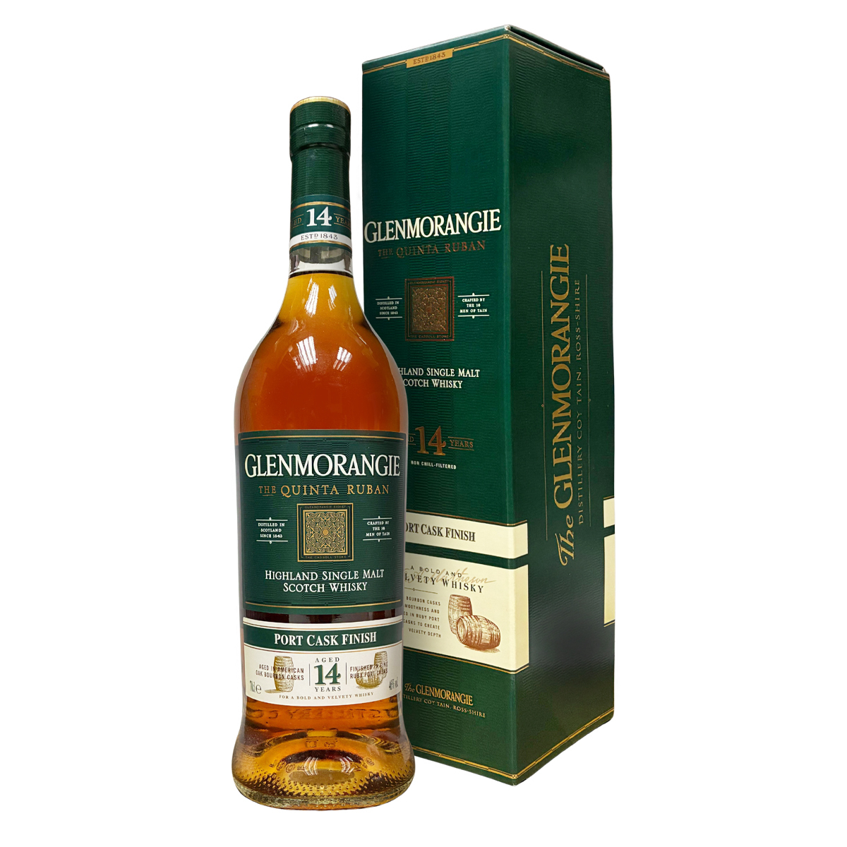 Glenmorangie The Quinta Ruban 14 Years Old 46%