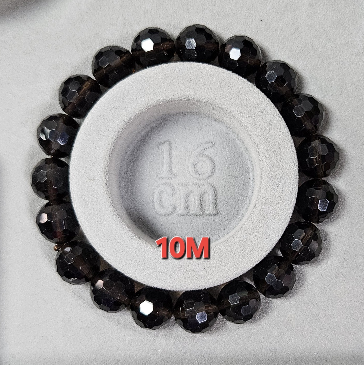 🔮能量水晶🔮切角茶晶手鍊(T7 CR58)