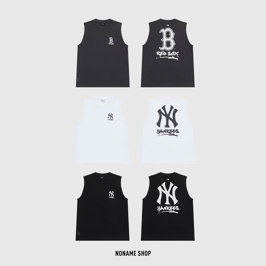 MLB SS25 刺繡LOGO 印花 紐約洋基/波士頓紅襪 三色 (男款)