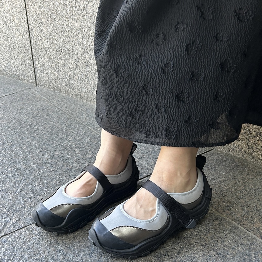 emmi x CROCS TERRE 芭蕾風運動鞋 魔鬼氈 休閒鞋 聯名款 日本限定