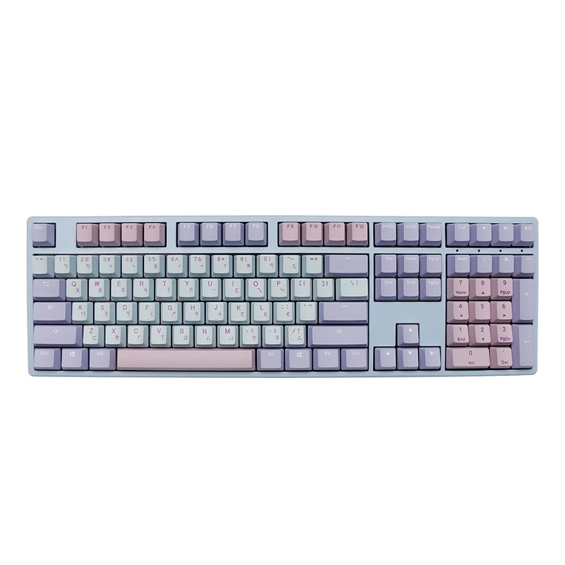 Ducky Origin 馬卡龍 100%機械式鍵盤 中文 茶軸/青軸/紅軸/銀軸/靜音紅軸 大鍵熱插拔 PBT