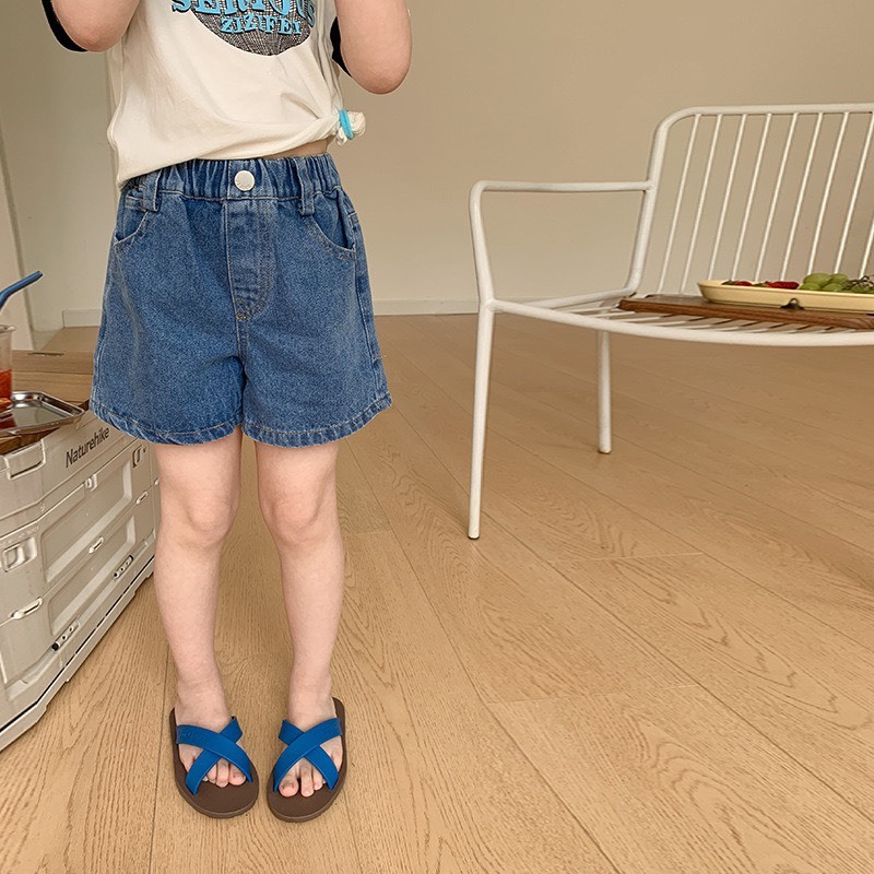 韓系休閒牛仔短褲