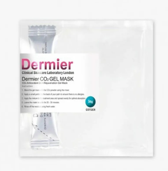 Dermier 注氧活膚面膜10包 改善皺紋 毛孔粗大 膚色不均