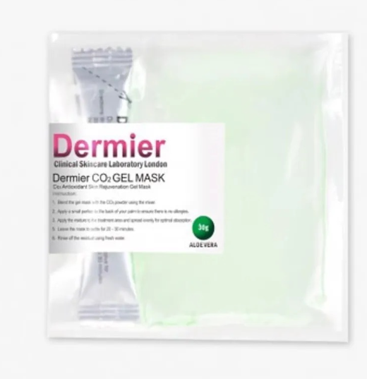 Dermier 蘆薈抗敏注氧面膜10包 保濕舒敏 毛孔粗大 膚色不均