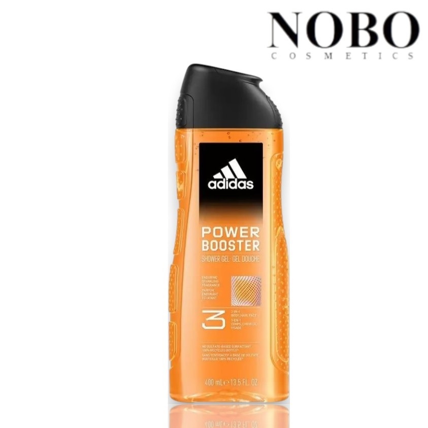 adidas 男士三合一身體頭髮及面部沐浴露 400ml (平行進口)
