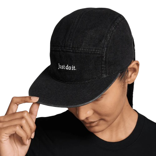 NIKE FLY JUST DO IT 刺繡 軟頂 五分割 帽子 IB2345-010 VI