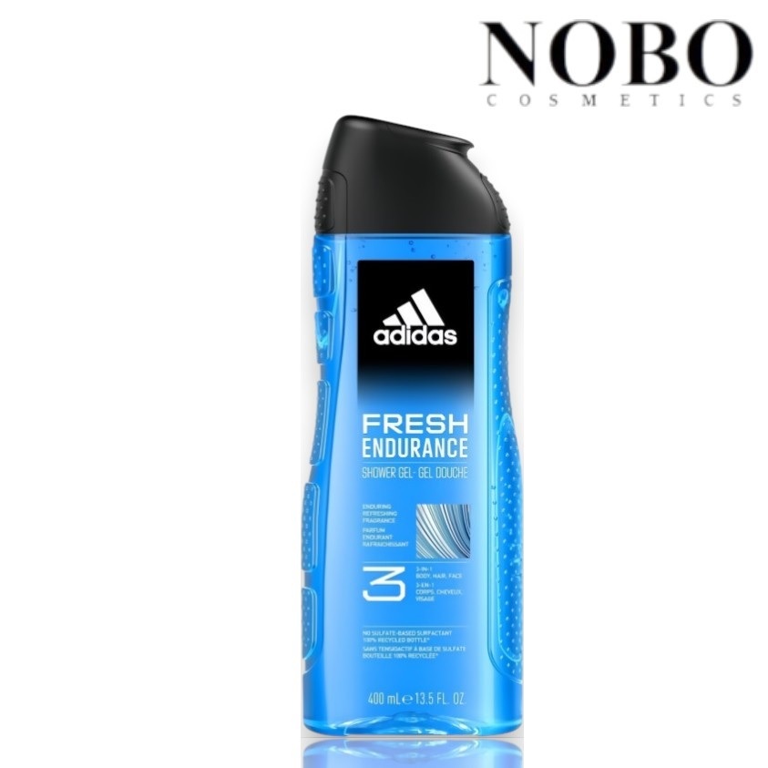 adidas 男士三合一身體頭髮及面部沐浴露 400ml (平行進口)