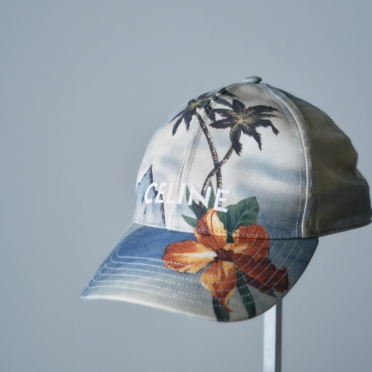 CELINE 扶桑花棒球帽 M