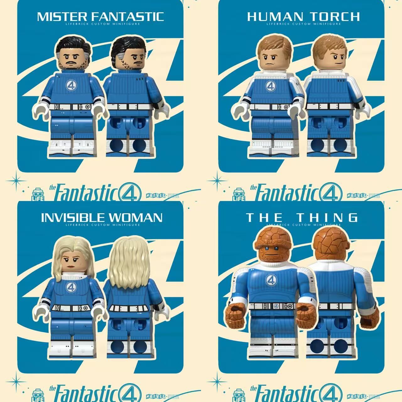 [Life Brick][Preorder] Fantastic Four [PADprinted]