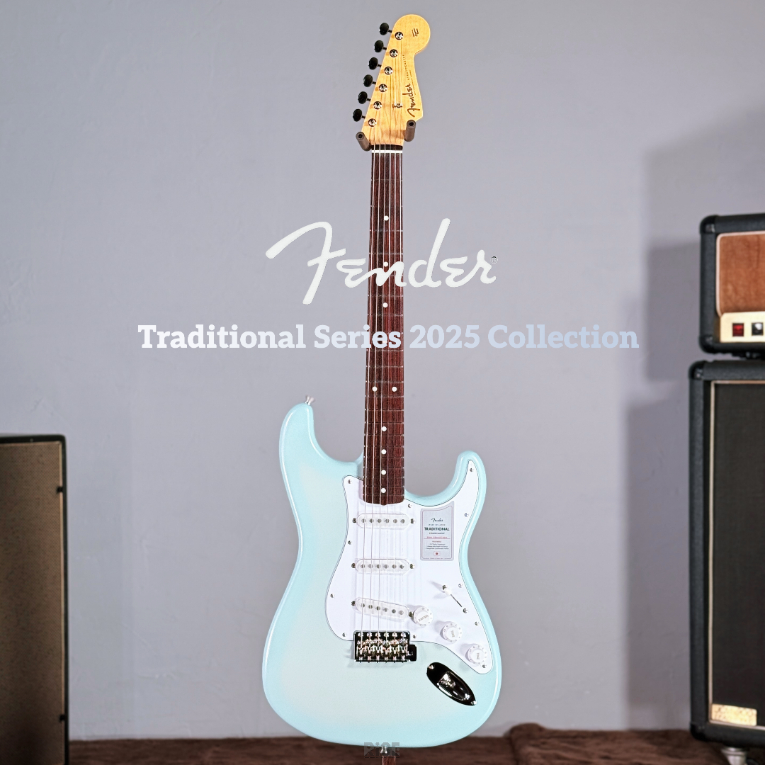 Fender Japan 2025 Traditional 60s Strat SDB 吉他