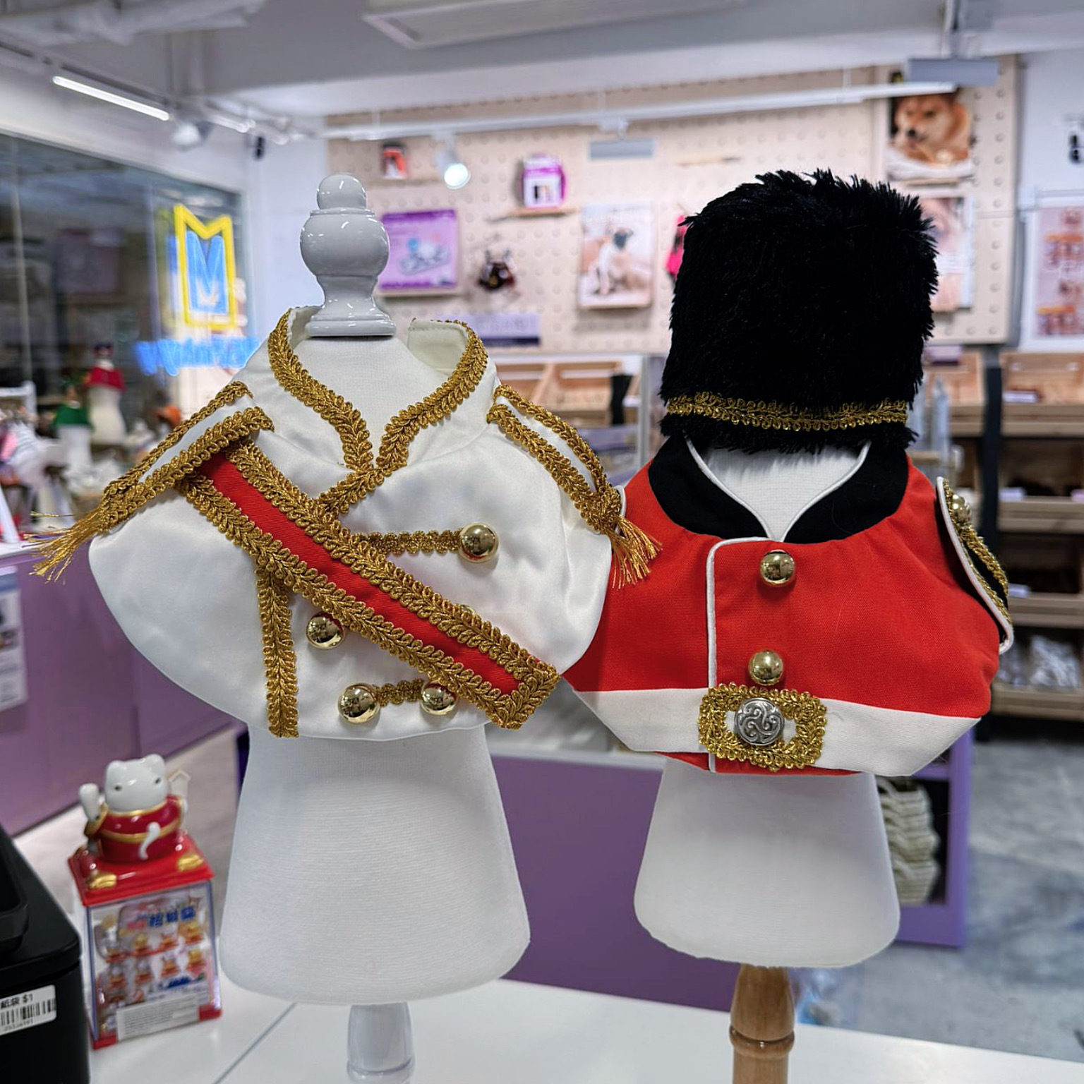 英國皇室造型（白）|5Days寵物服飾