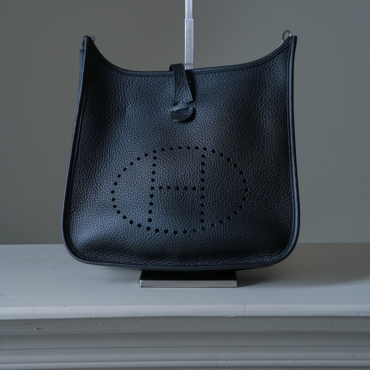 Hermes evelyne 29黑銀