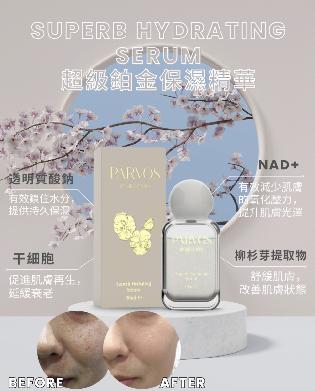 PARVOS by Neu-F Pro Illuminating Serum  美白無死角精華