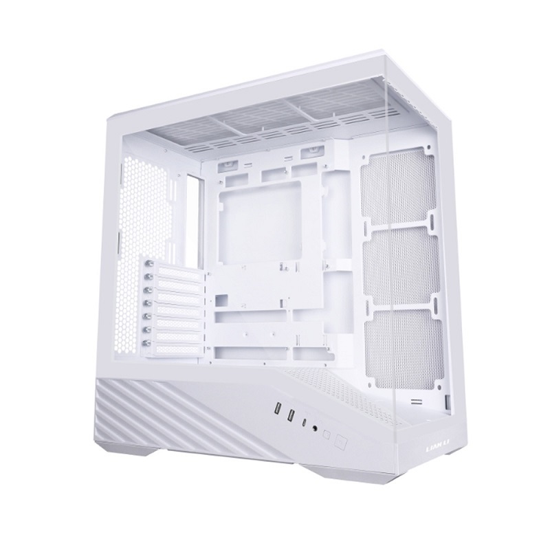 米特3C數位–LIAN LI 聯力 V100 玻璃透側機殼 黑/V100RX 白/V100RW