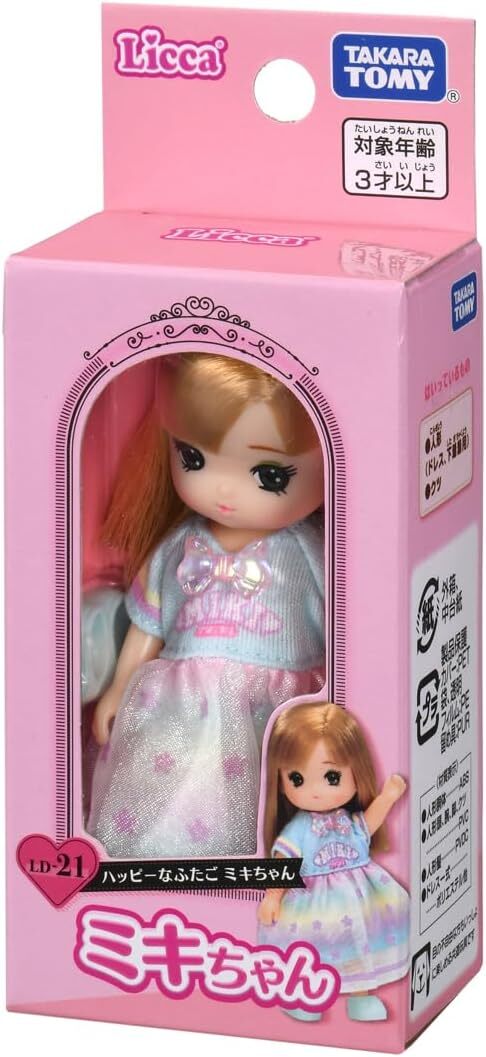 《 TAKARA TOMY 》 LD-21 雙胞胎妹妹 快樂美紀