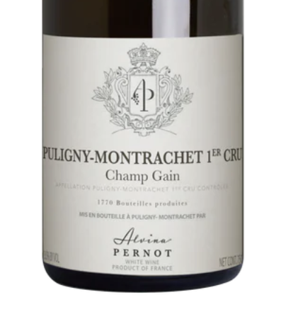 Alvina Pernot Puligny Montrachet 1er Cru Champ Gain 2024