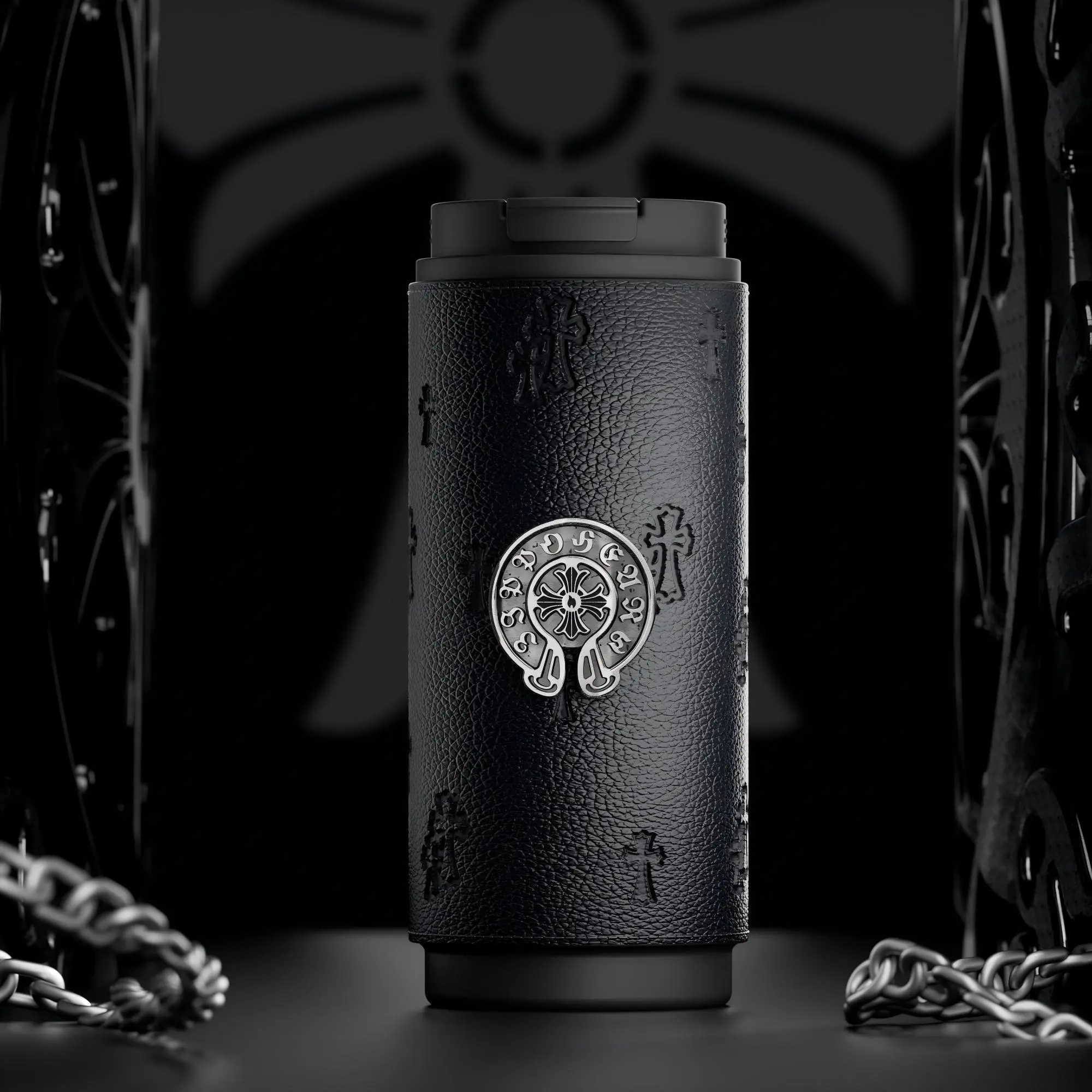 【現貨】官方正品 ZIPPO 黑武士 克羅心設計 水杯 保溫杯 ZIPPO001