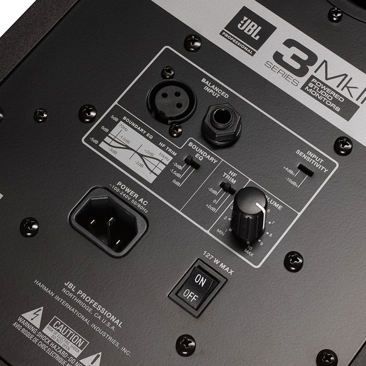 JBL JBL-308PMKII 主動式 錄音室 監聽喇叭 第 3 張圖片｜三峽錄音 / 音響