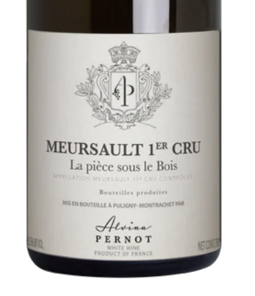 Alvina Pernot Meursault 1er Cru La Pièce Sous le Bois 2024