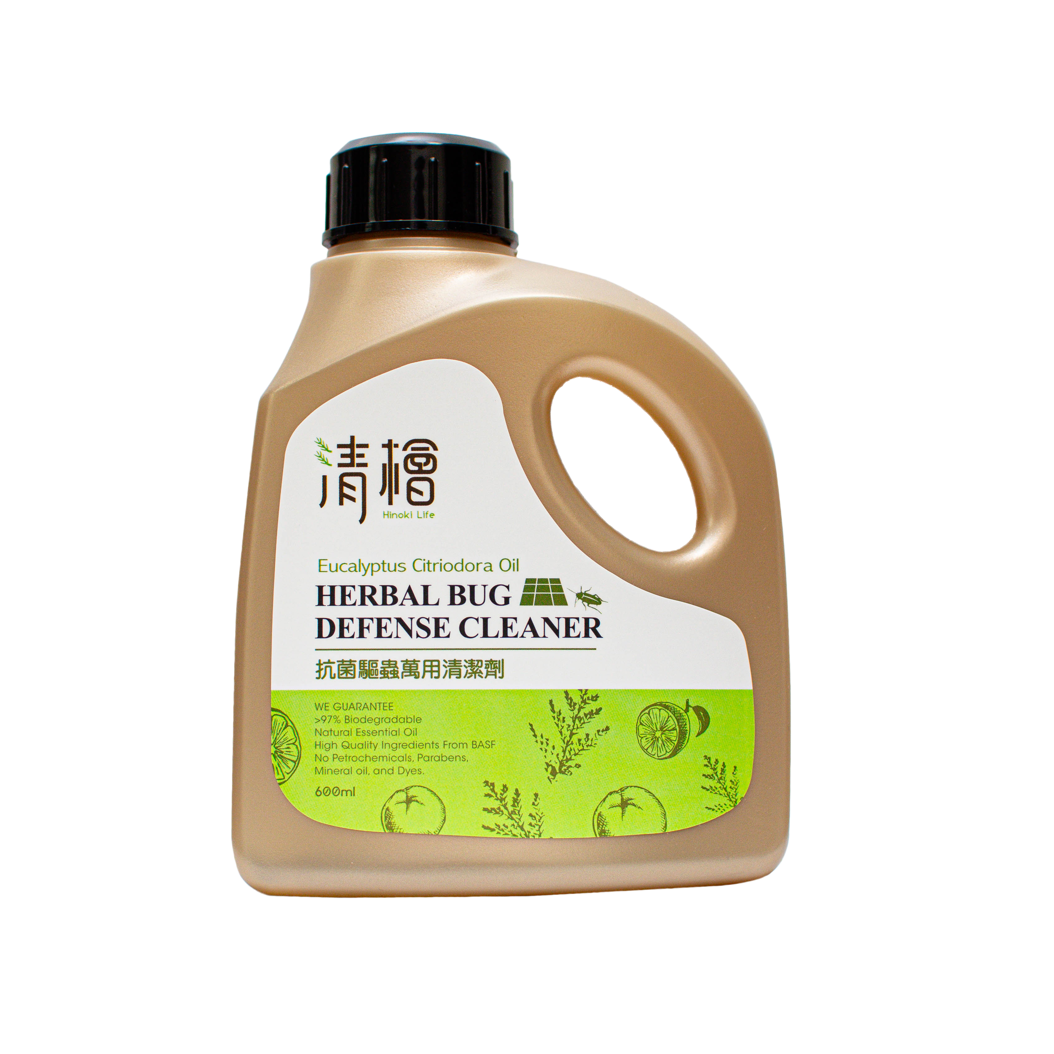 清檜 - 抗菌驅蟲萬用清潔劑 600mL｜HL_02
