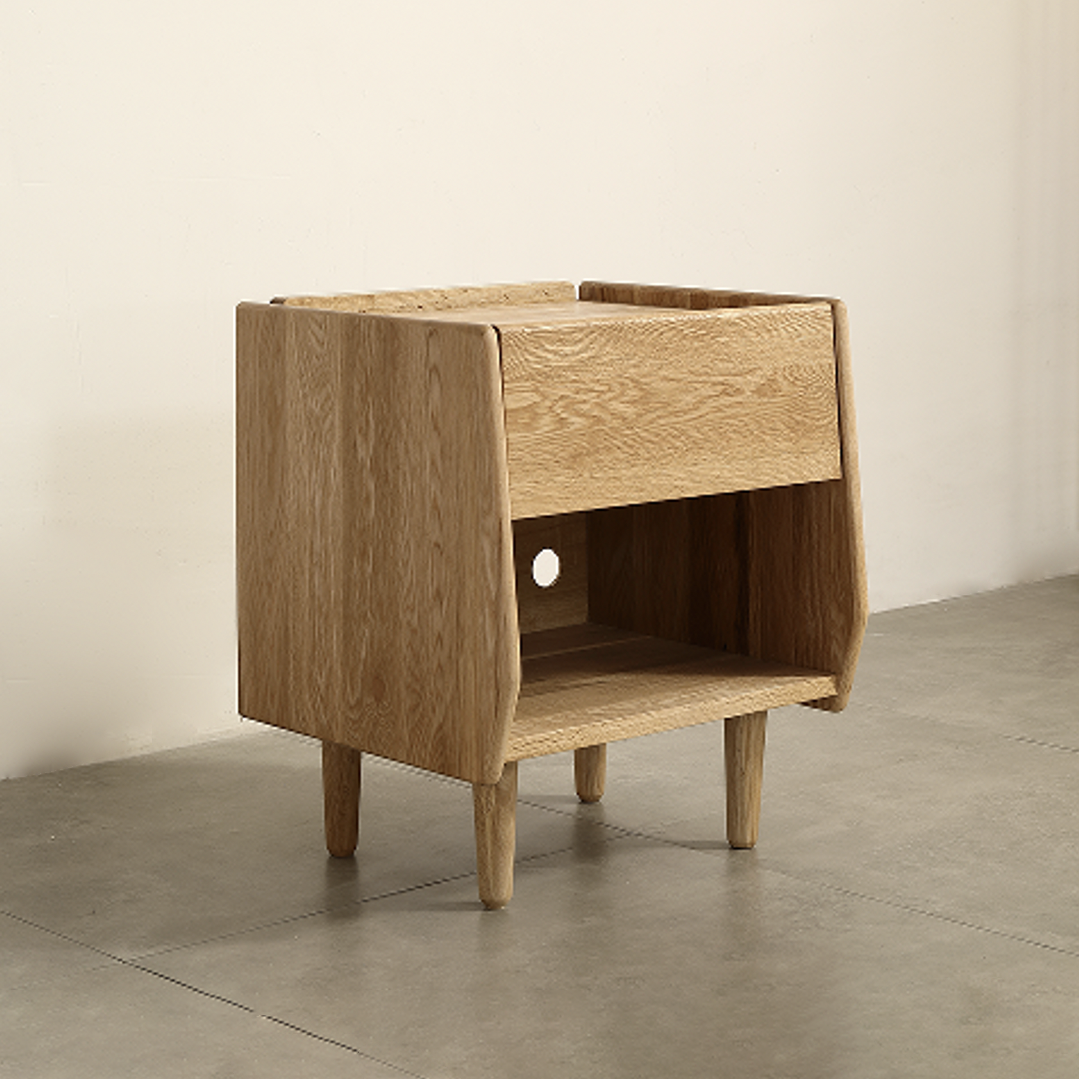 〖特惠款〗叢山實木床頭櫃 FP-0167