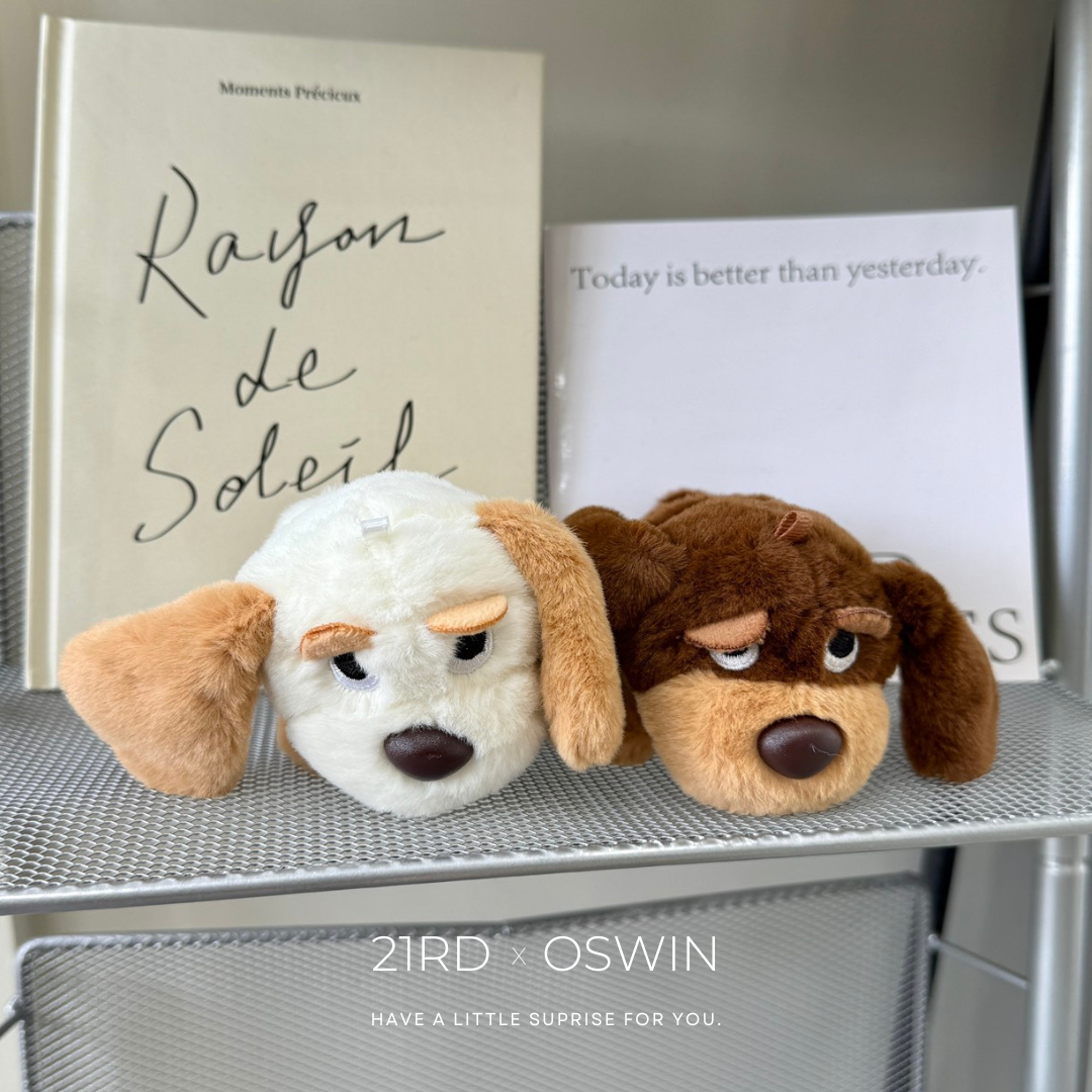 可愛 臘腸狗 可動吊飾