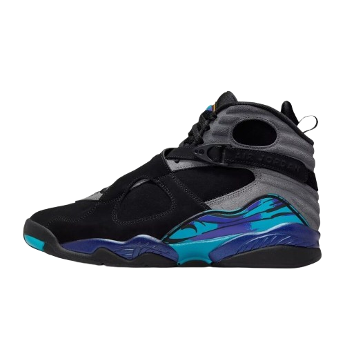 Nike Air Jordan 8 Retro 2025 "Aqua" 藍紫黑 籃球鞋 男鞋 305381-006