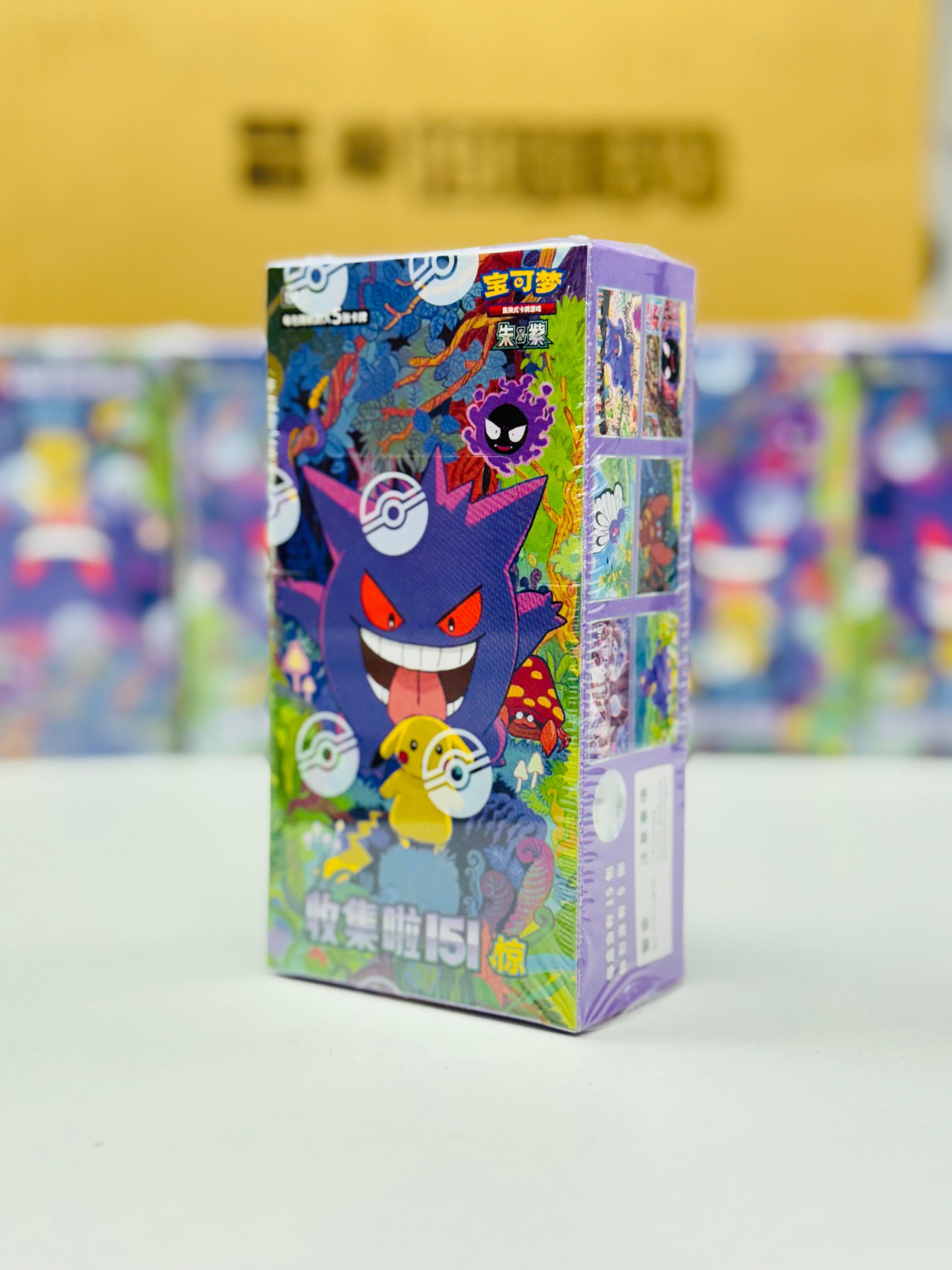 151C Pokemon Card [151C] 朱&紫 收集啦151 惊 (簡體中文版) Booster Box