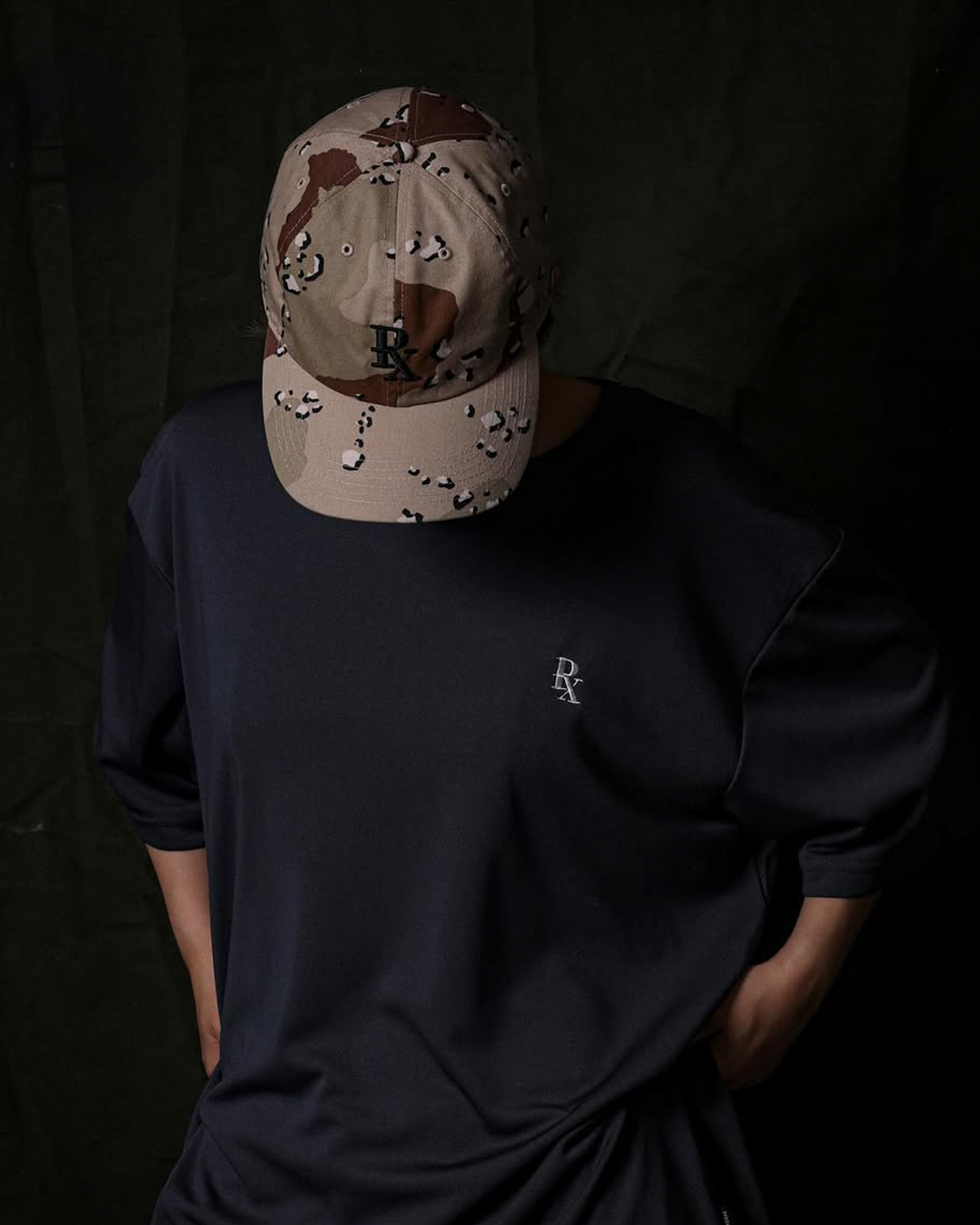 LIBERAIDERS PX EMBROIDERY DRY TEE 896022501 896022501 BLACK