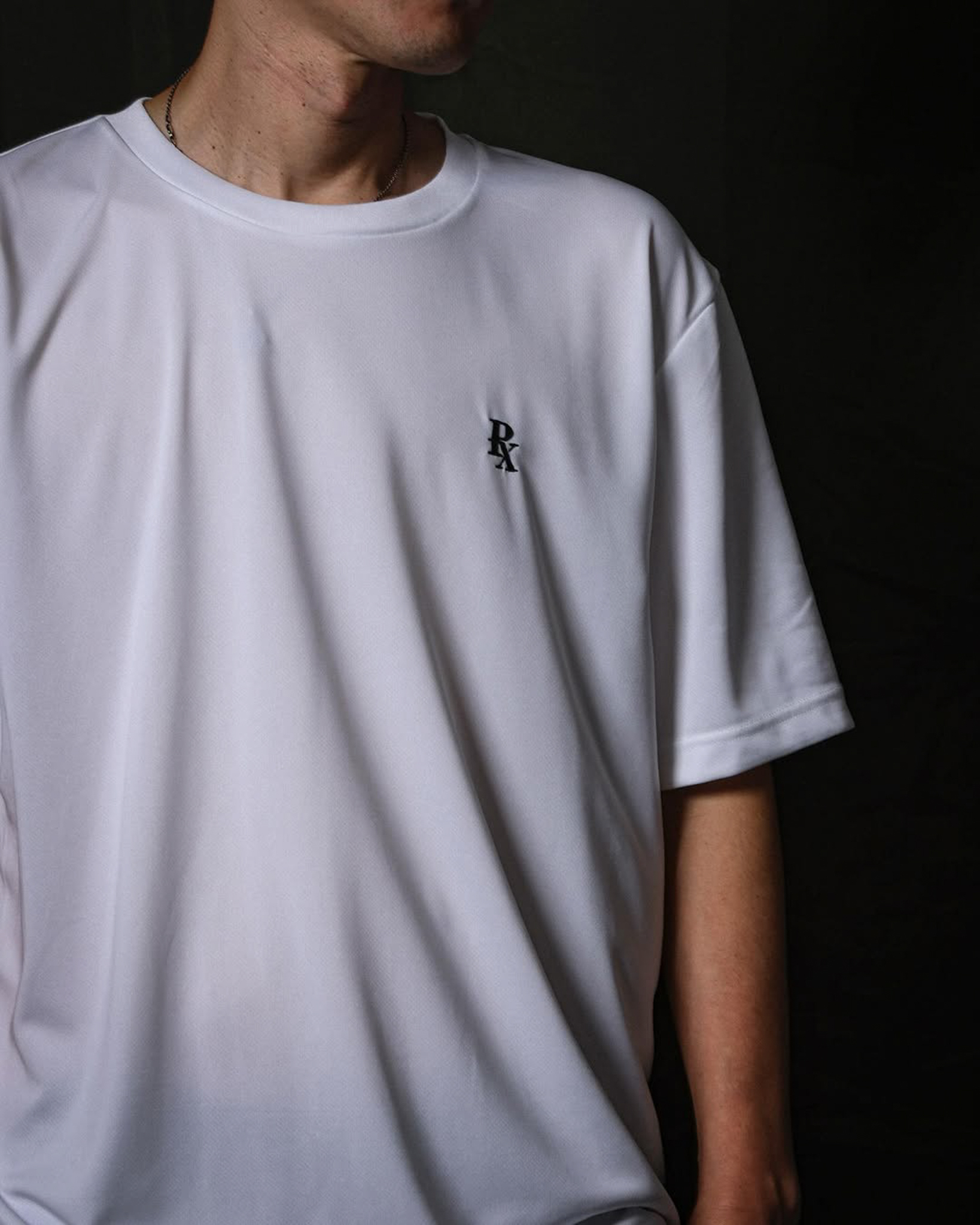 LIBERAIDERS PX EMBROIDERY DRY TEE 896022501 896022501 WHITE