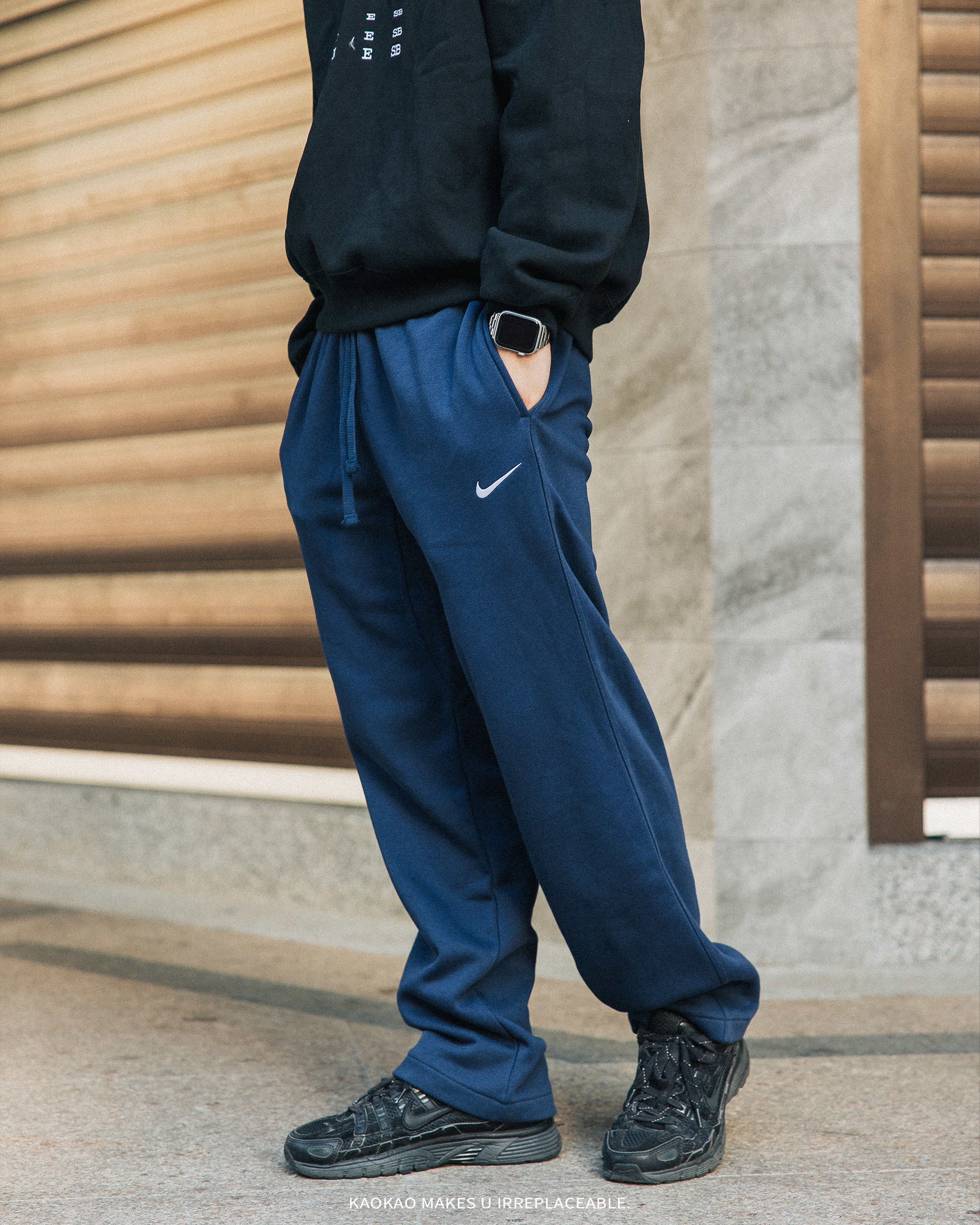 Nike 長褲 NSW Pants 男款 小勾 褲子 內刷毛 棉褲 直筒褲【623455】