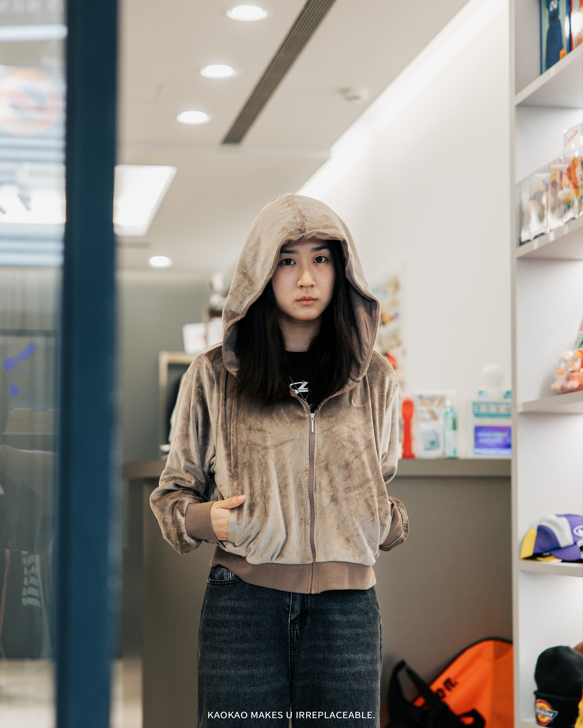 Nike Sportswear Chill Knit 女款 寬鬆 絲絨全長式拉鍊連帽上衣【HJ0958】