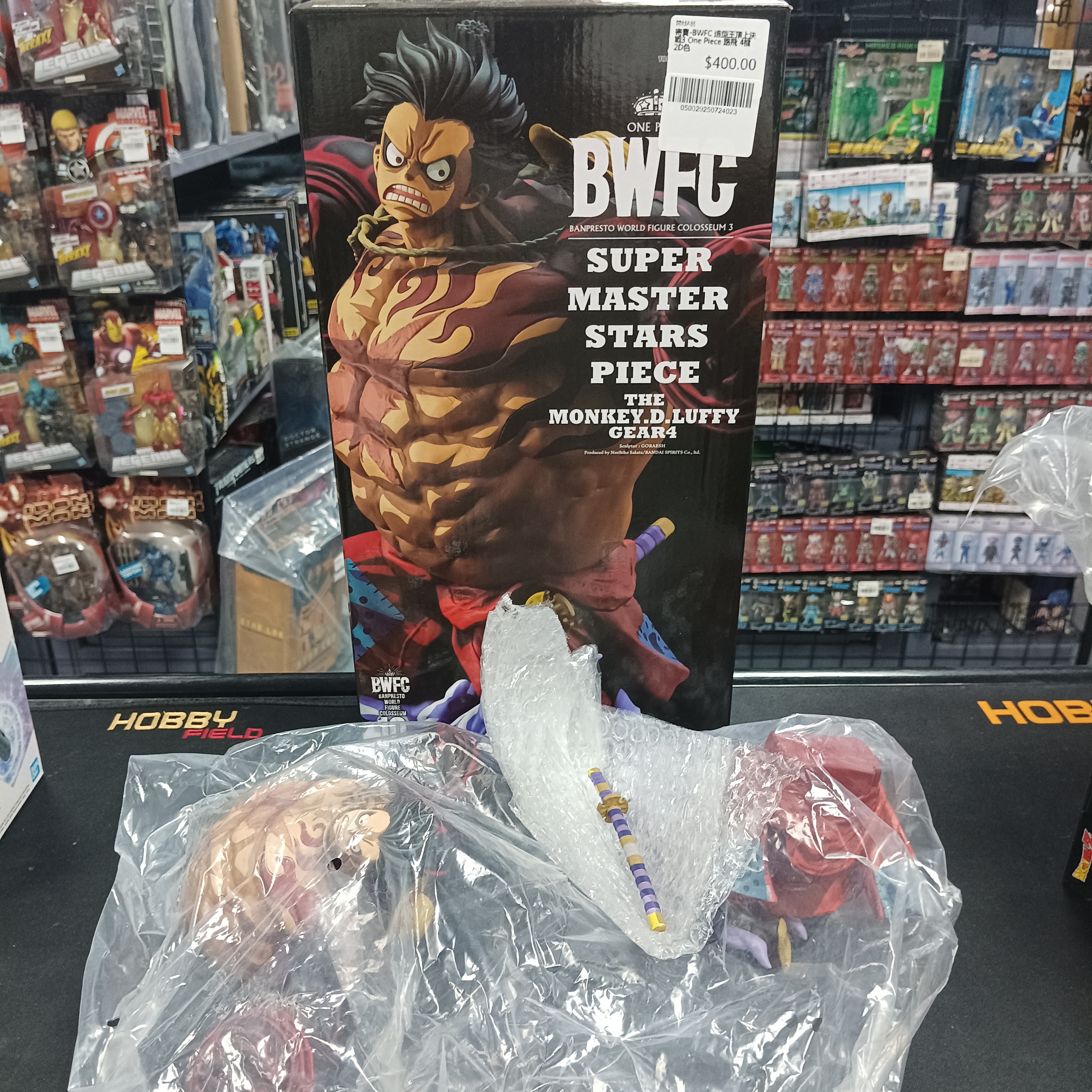 寄賣-BWFC 造型王頂上決戰3 One Piece 路飛 4檔 2D色