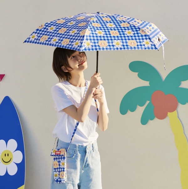 Wiggle Wiggle x Kakofriends UV花花傘