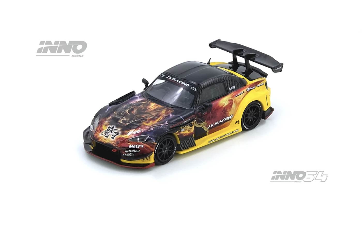 【預訂】INNO64 Die-cast Honda S2000 J's Racing(AP1)"MAOU