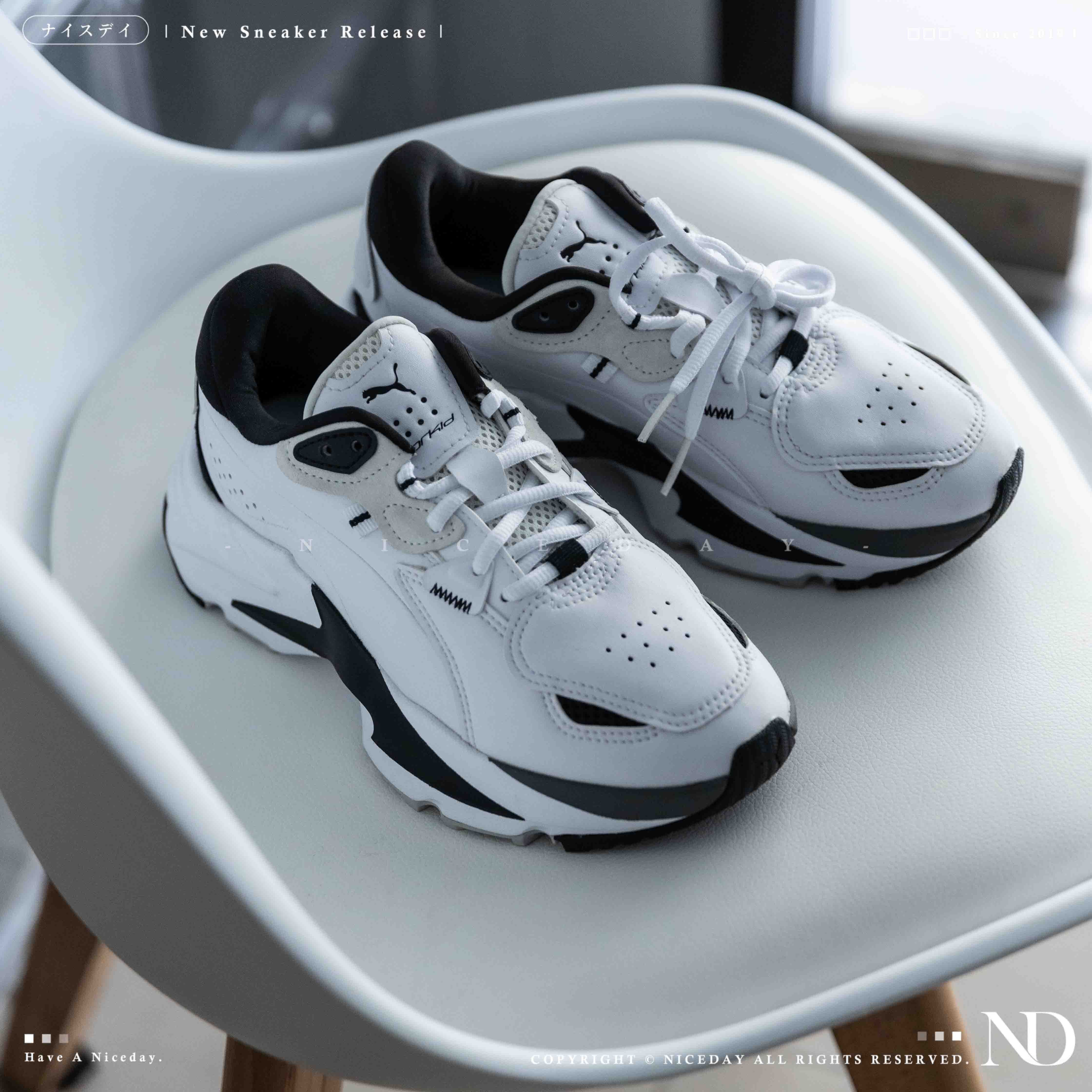 【 零碼出清 】PUMA Orkid 'White Black' 熊貓 黑白 復古 增高 383136-02