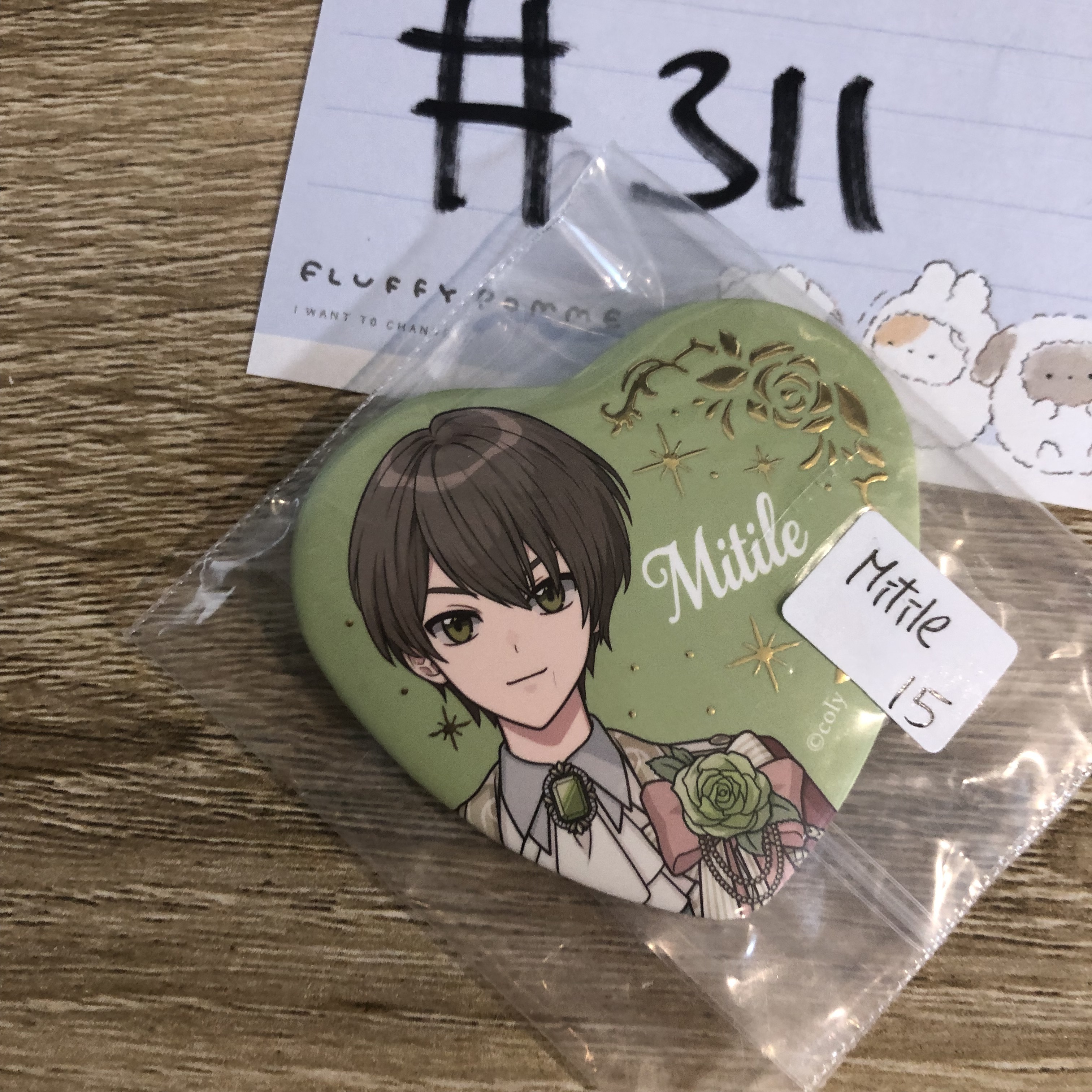 魔法使的約定  MITILE 襟章 #311