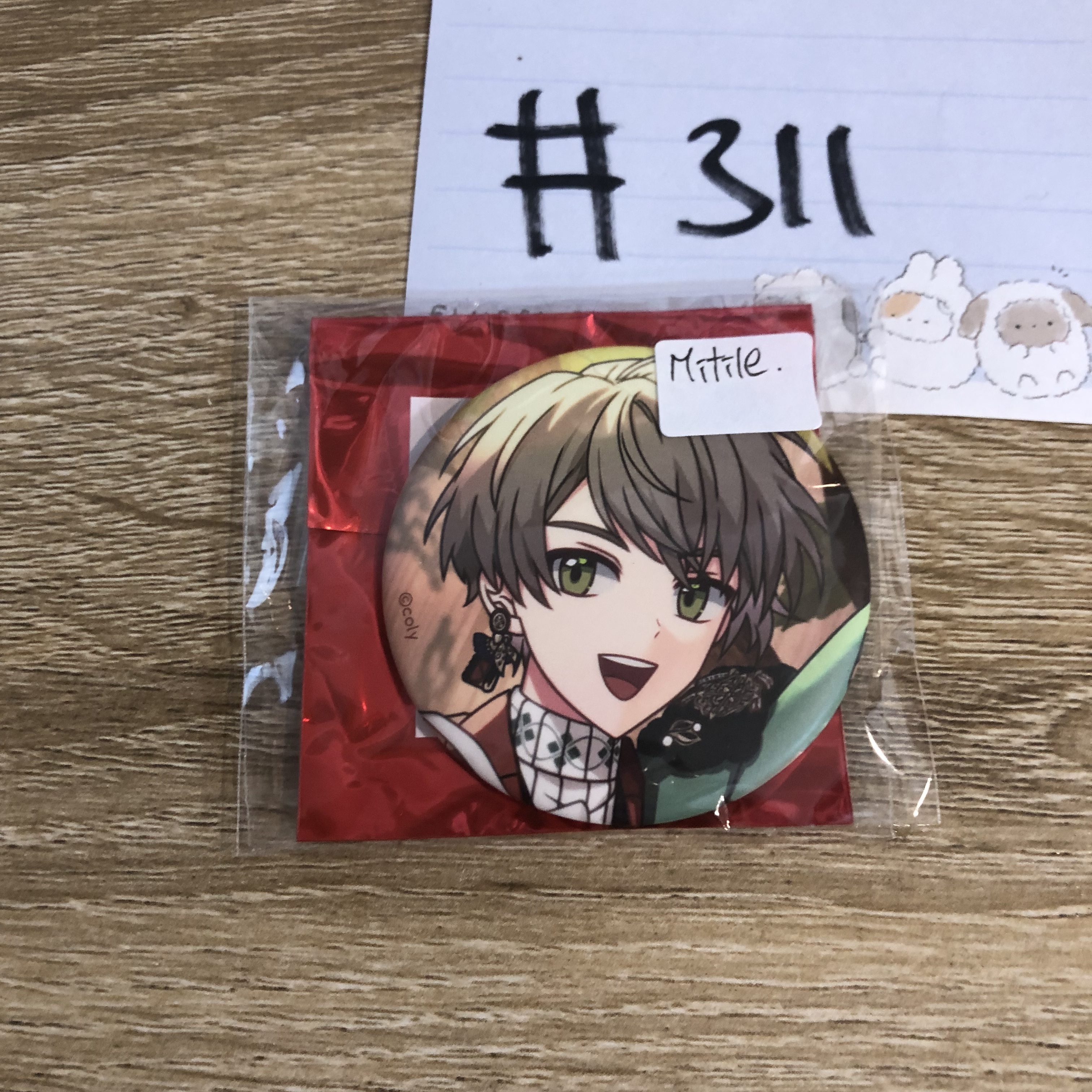 魔法使的約定  MITILE 襟章 #311