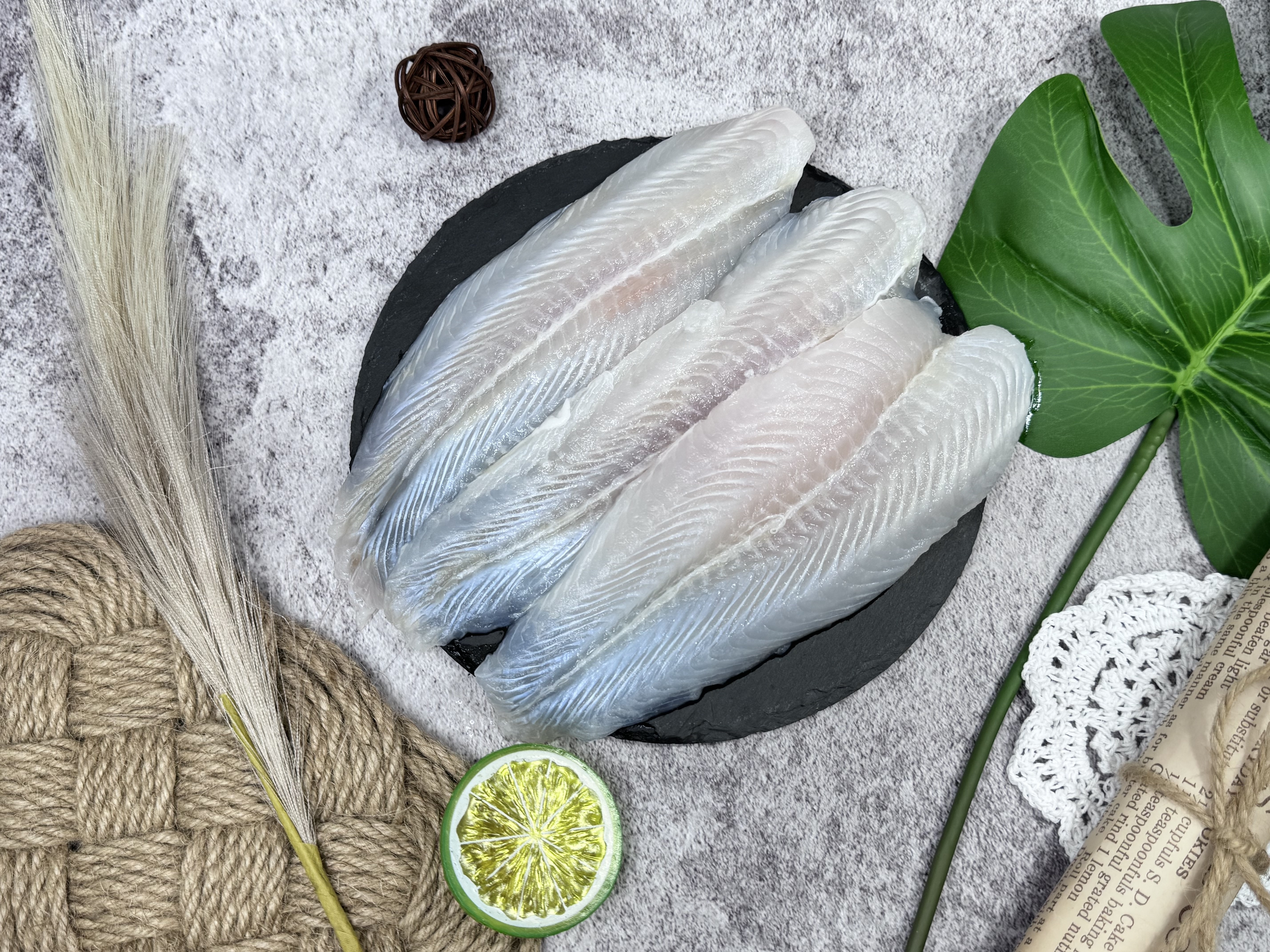 鮮凍無刺巴沙魚排1kg