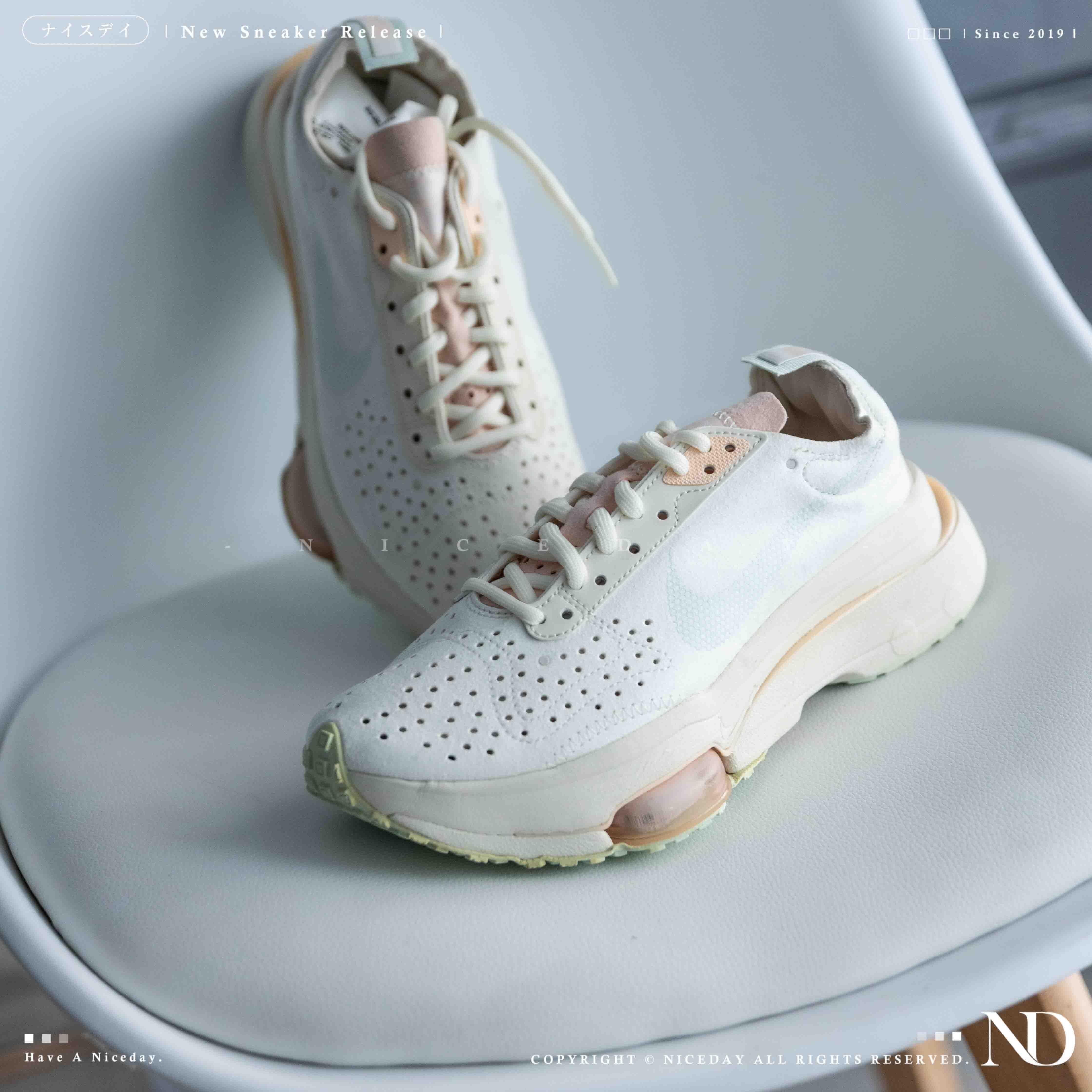 【 零碼出清 】Air Zoom Type N.354 氣墊 奶茶 水蜜桃優格 女鞋 CZ1151-101