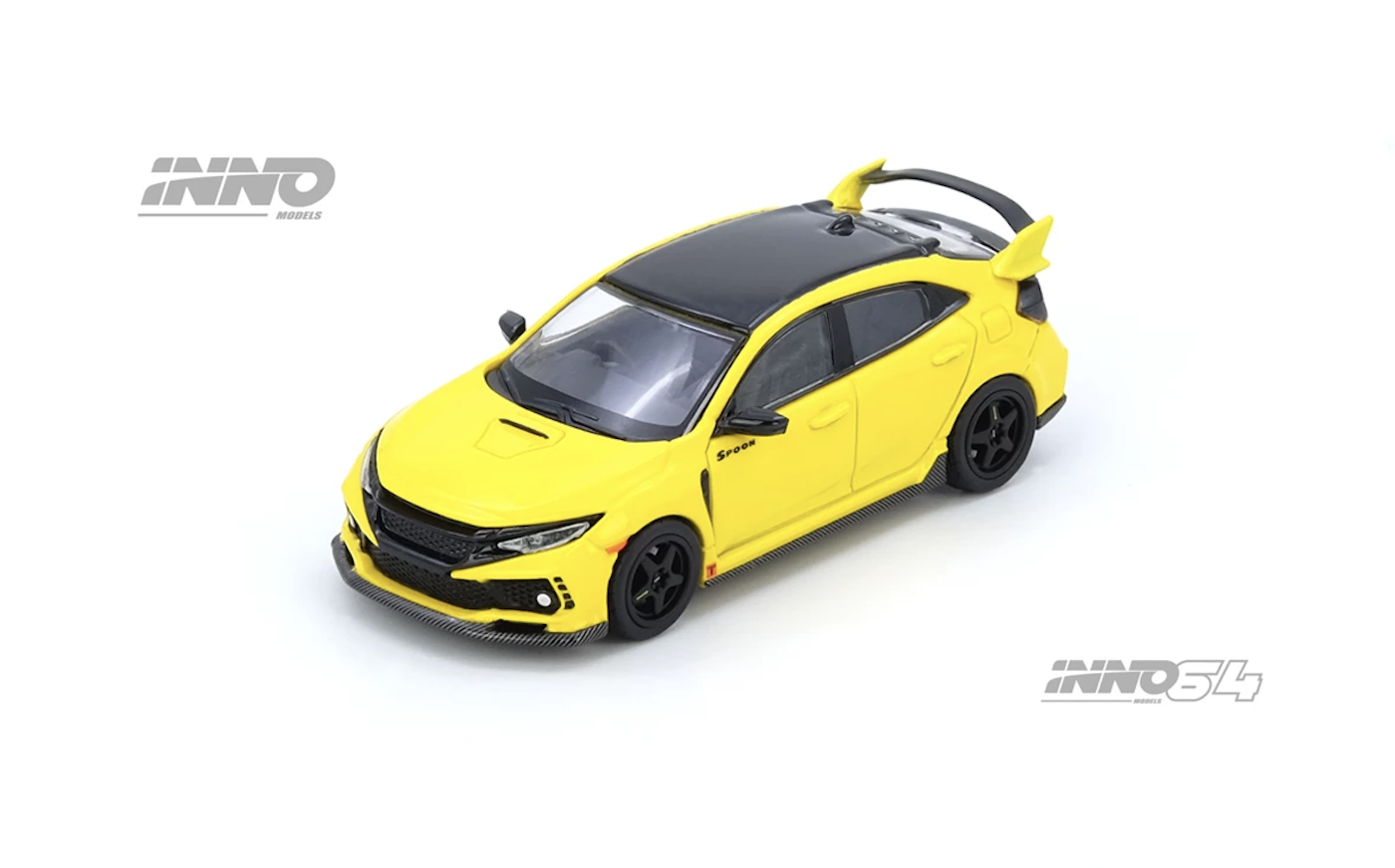【預訂】INNO64 Die-cast Honda Civic Type-R (FK8) Yellow