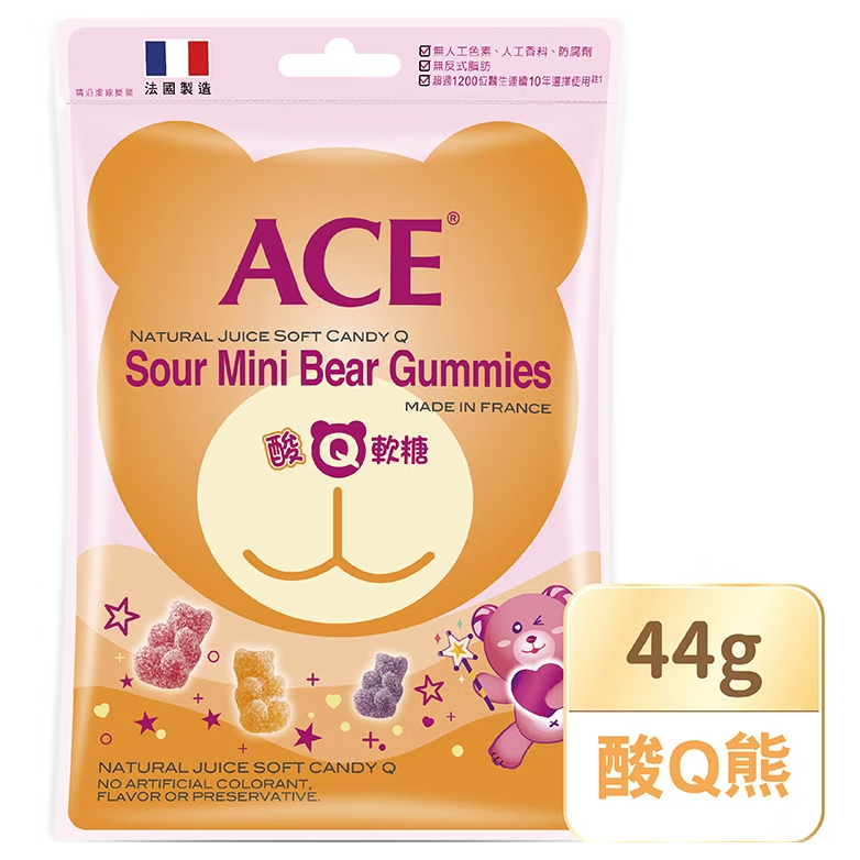 【ACE】酸Q熊軟糖(44g)