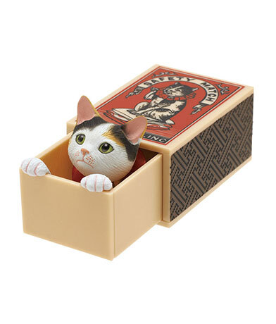 【現貨】火柴盒貓貓扭蛋 (全4種)