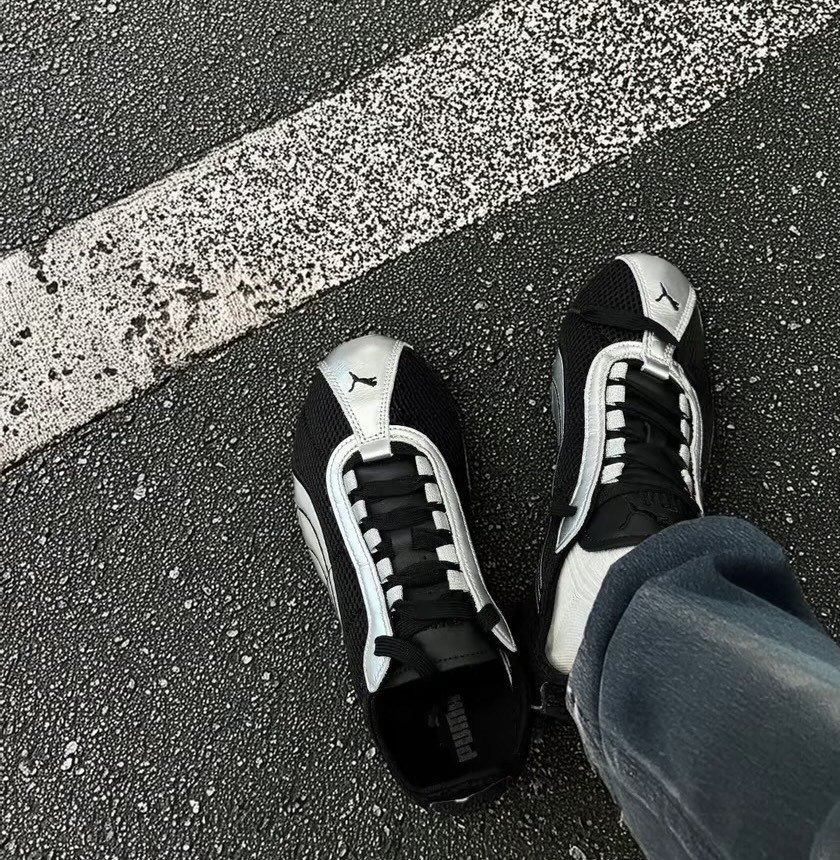 PUMA H-Street "Silver Black" 薄底鞋 銀光黑 男女同款 403692-02