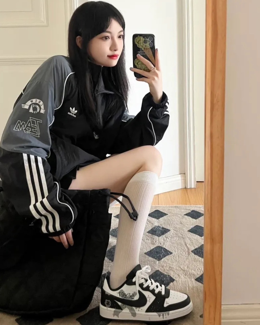 adidas originals ADICOLOR SS24 MOTORCORE WOVEN JACKET