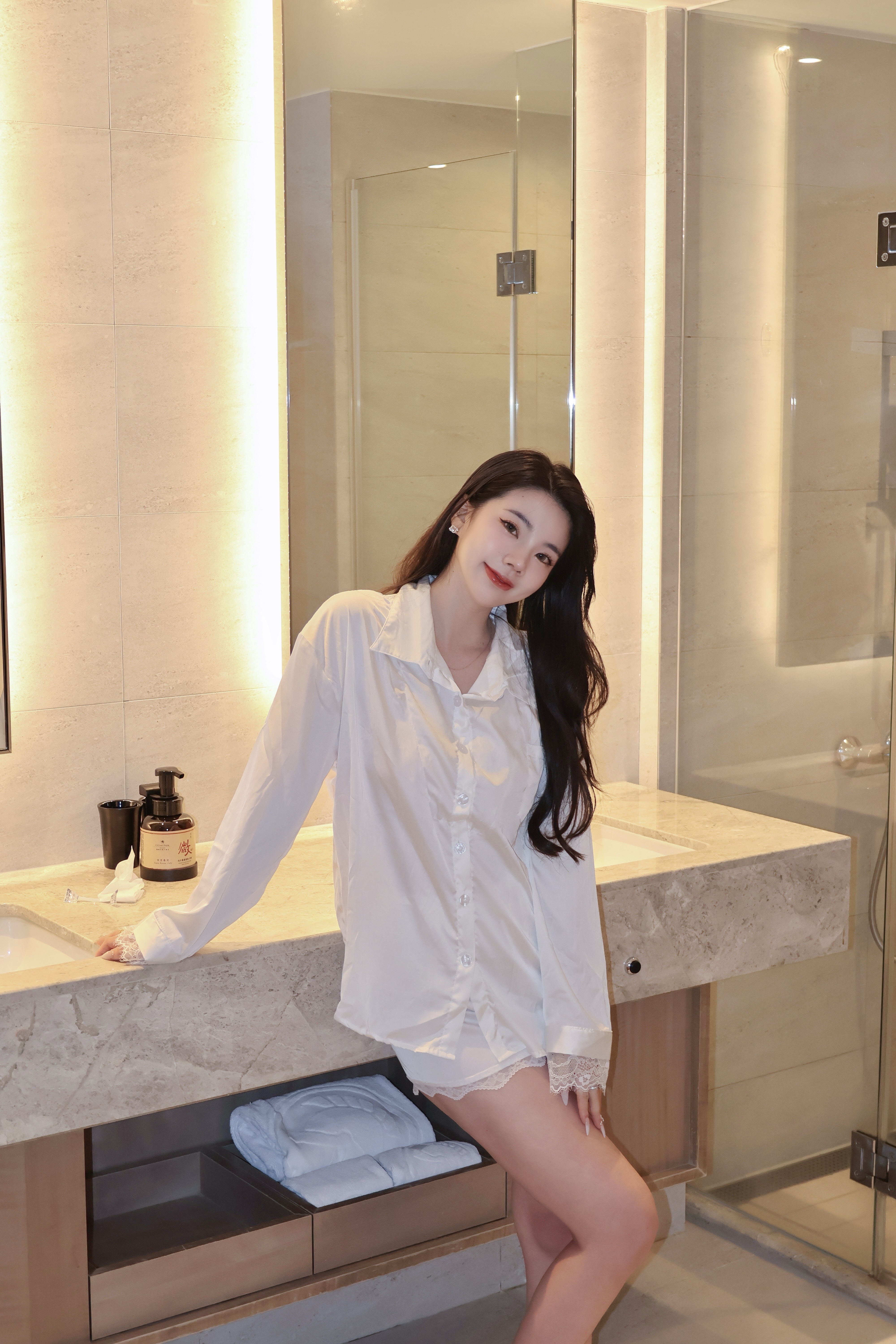 純慾男友衫👦🏽冰絲睡衣