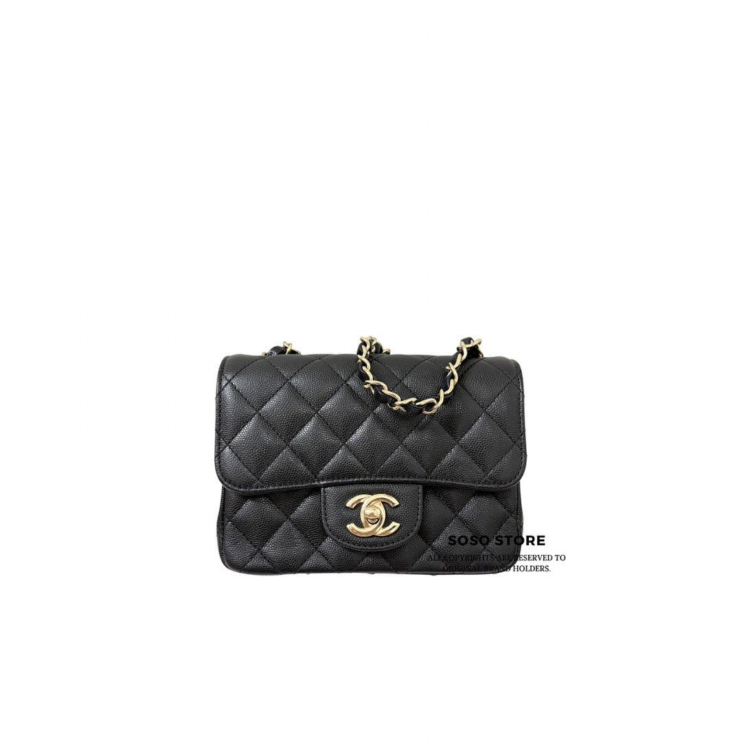 Chanel Classic Flap 17cm - Black / Ghw
