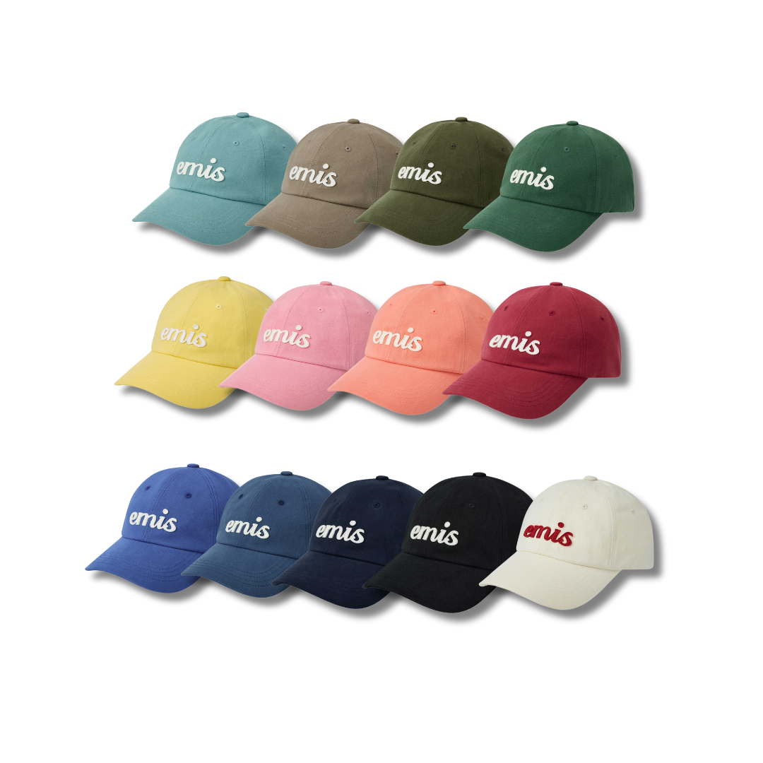 "代購" emis 韓國限定 新款 LOGO棒球帽 APPLIQUE BALL CAP