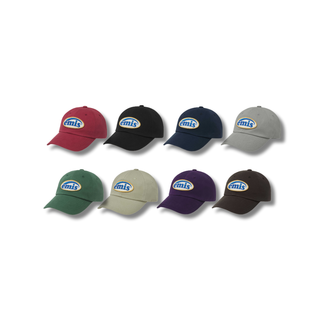 "代購" emis 韓國限定 新款 黃邊徽章棒球帽 WAPPEN BALL CAP